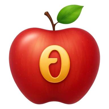The apple 100 emoji 💯 but instead of 100 it says 60 sticker