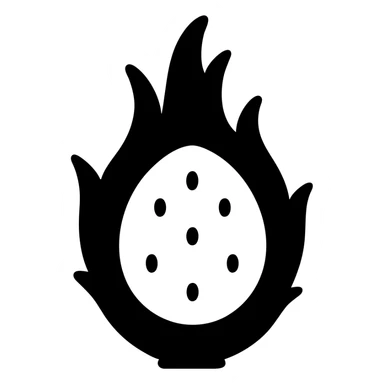 dragonfruit sticker