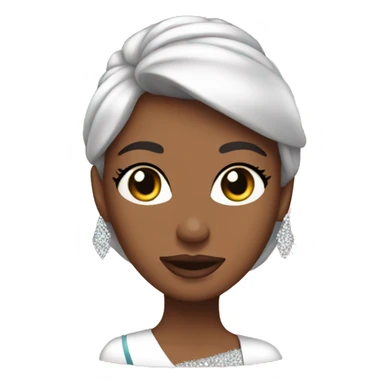 Beauty queen sticker