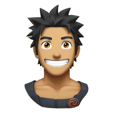 Naruto smiling  sticker