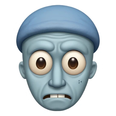 Squidward Tentacles sticker