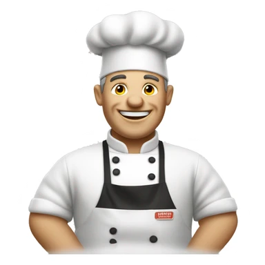 Michelin star cook sticker