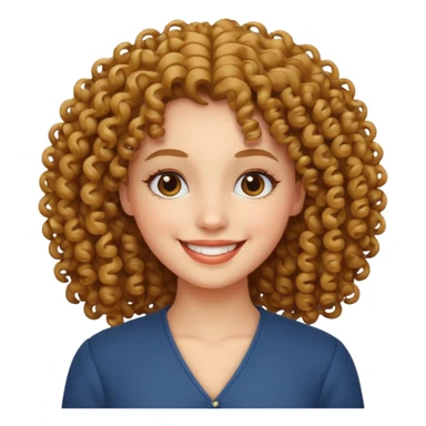 mujer con rulos en la cabeza sticker