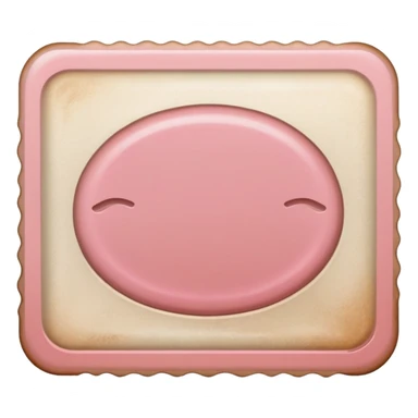 Light pink foodstamp sticker