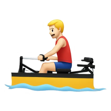 Indoor rowing sticker