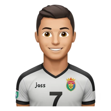 Cristiano Ronaldo camiseta colocolo sticker