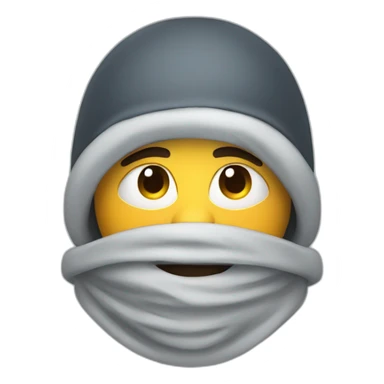 person who is cold sticker