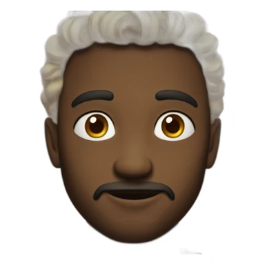 nego-drama-big-face sticker