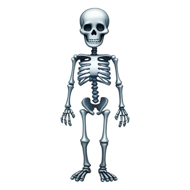 Shiny skeleton  sticker