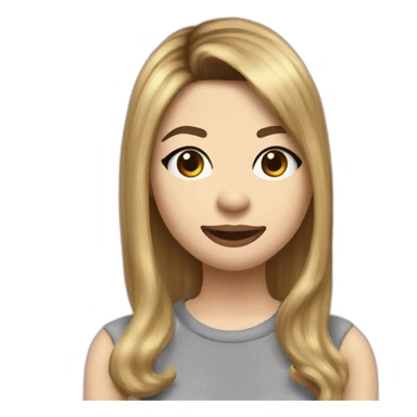 miranda cosgrove mixed with Jennette McCurdy face sticker