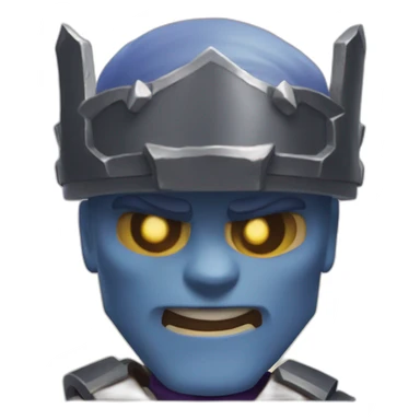 PEKKA clash  royale sticker