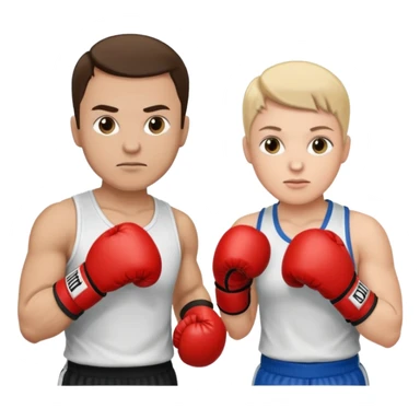 minister vs. celeb as if they were boxing sticker