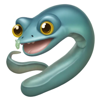 eel with acne sticker