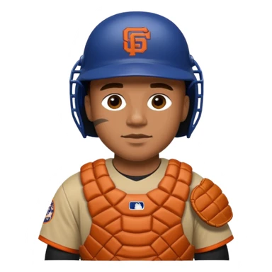 Patrick Bailey.  Giants catcher sticker