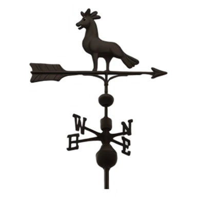 Weathervane sticker