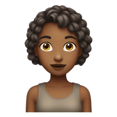 Girl with kikis style  sticker