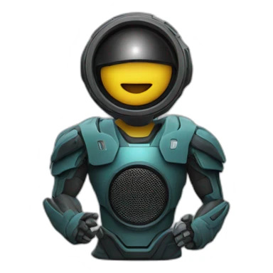 Upgraded Titan Speaker Man sticker