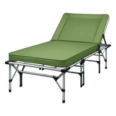 camping cot bed sticker