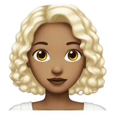 White aesthetic bow light skin sticker