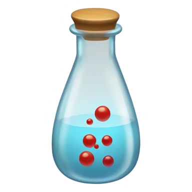 experiment vial, transparent sticker