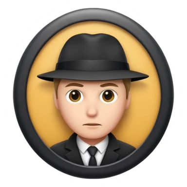 Spy Looking Through A Keyhole sticker