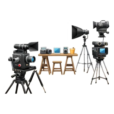 film making studio sticker