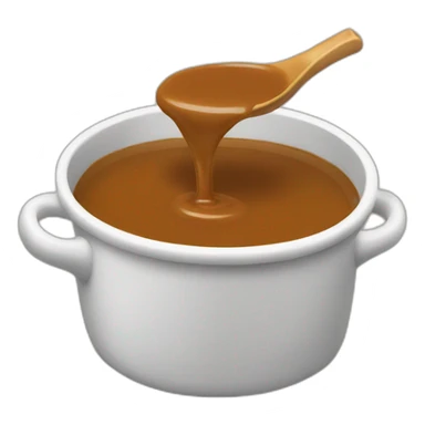 pouring gravy sticker