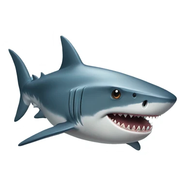 Shark that looks suspicious  sticker