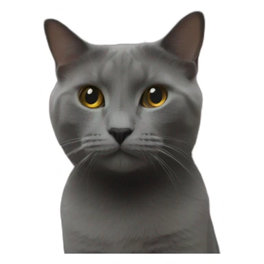 beautiful real nebula with surprising cat sticker