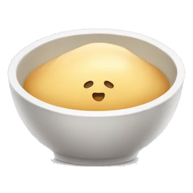 yeast in bowl sticker