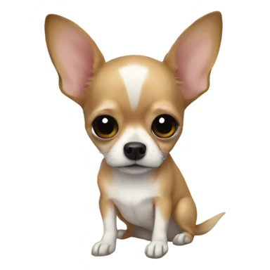 Chihuahua on blanket  sticker