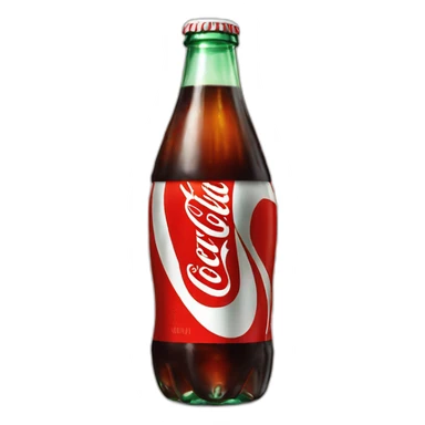 Coca-Cola bottle sticker