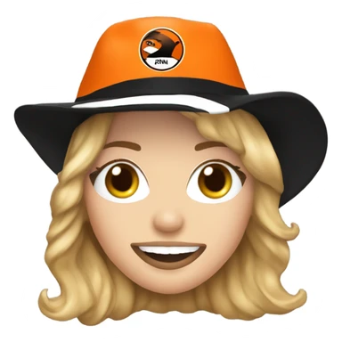 Kylie minogue with a Dundee United football hat on sticker