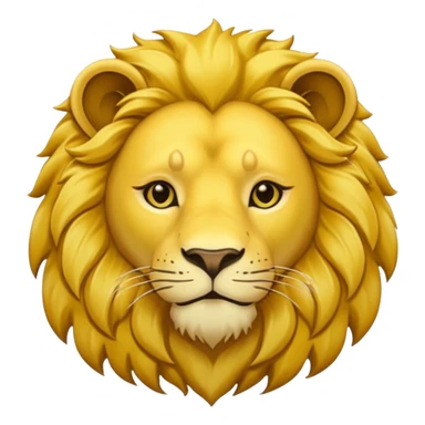 Fais une pièce d'or détailée avec l'inscription F, Fcoins. et un lion dessiné vue de côté en 2D sticker