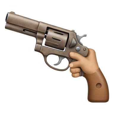 Guns up hand sticker