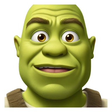 shrek pursed lips meme sticker
