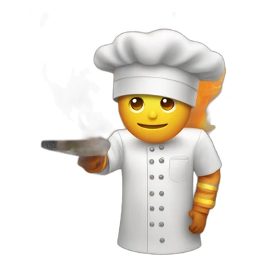 server on fire with a hit of aws sticker