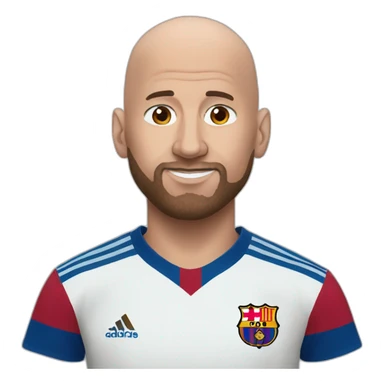 Bald lionel messi emoji sticker