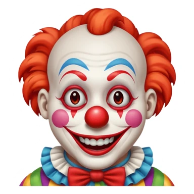 scp-2912-clowny clown clown sticker