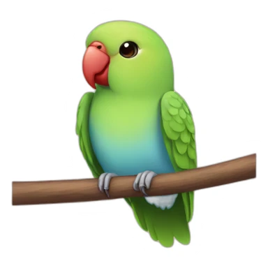 lovebird sticker