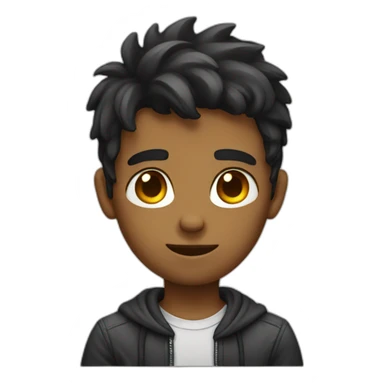 Boy with attitude  sticker