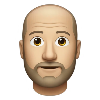 jony ive with 3 days beard sticker