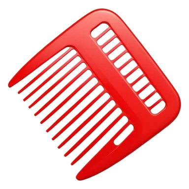 comb red sticker