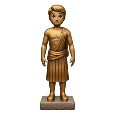 You are creating 4 in one image, make ONE bronze one  sticker