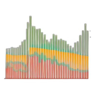 bar graph showing data insights sticker