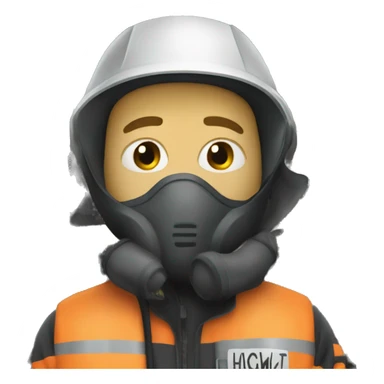 backrooms hazmat emoji sticker