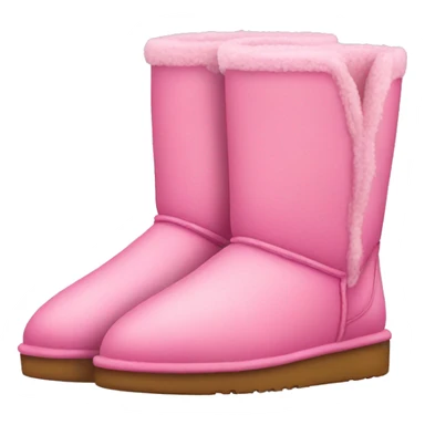 Pink uggs boots sticker