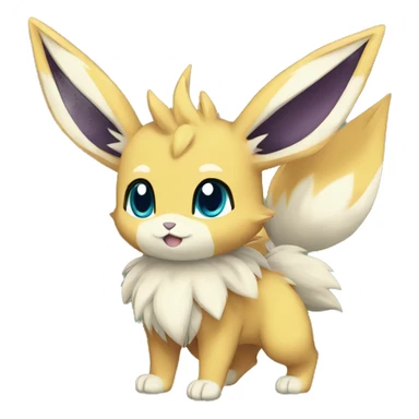 Eeveelution-Cute-Pokémon-fusion full body sticker