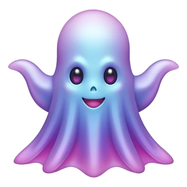 Pokemon legendary purple and pink type ghost sticker