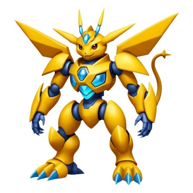  Pokémon-Fakémon-Spectrobes-Digimon-fusion (full body) sticker